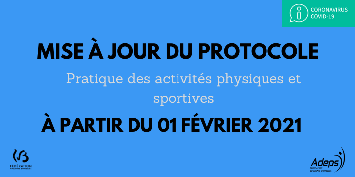 Protocole Activités physiques et sportives – 1er février 2021